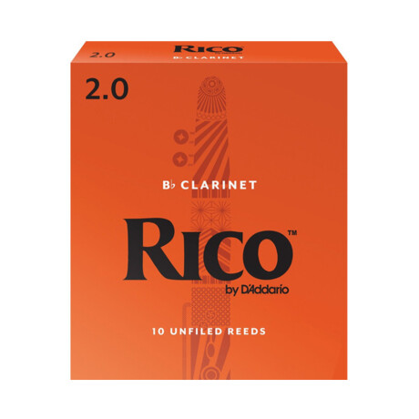Caña Clarinete Rico Rico 2 P/ Unidad Caña Clarinete Rico Rico 2 P/ Unidad