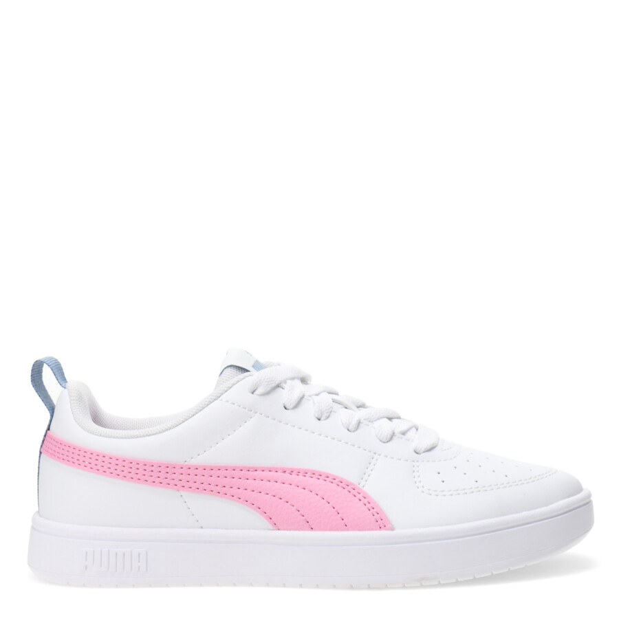 Championes Infantiles Puma Rickie Kids Blanco - Rosa - Lila