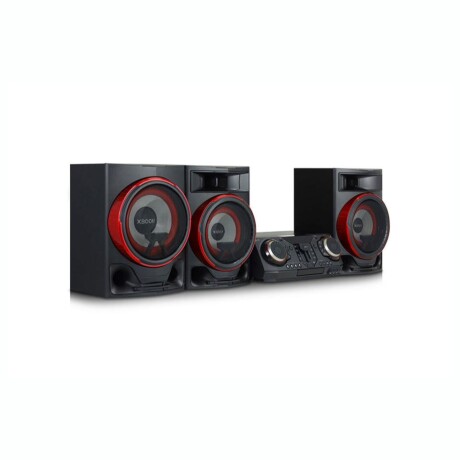 Minicomponente LG Xboom CL88 2900W Negro y Rojo Minicomponente LG Xboom CL88 2900W Negro y Rojo