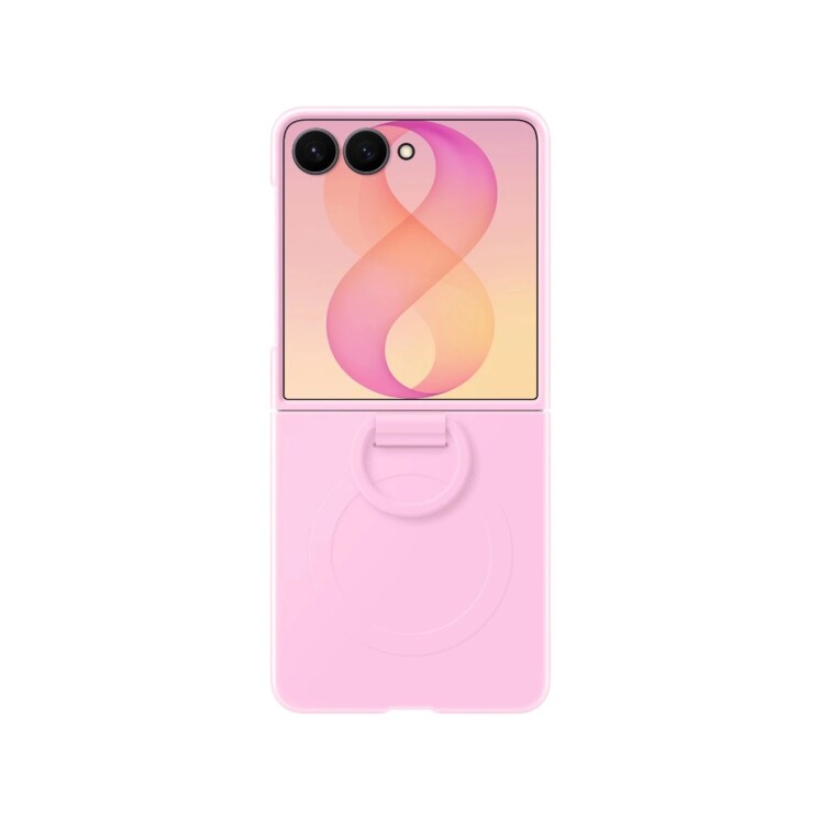 Funda Samsung Silicone Ring Magnet para Galaxy Z Flip8 Violet