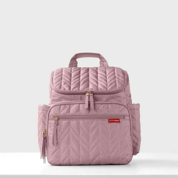 Mochila maternal Forma SKIP HOP rosa
