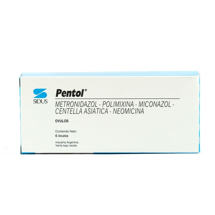 PENTOL OVULOS X 6 CJ única