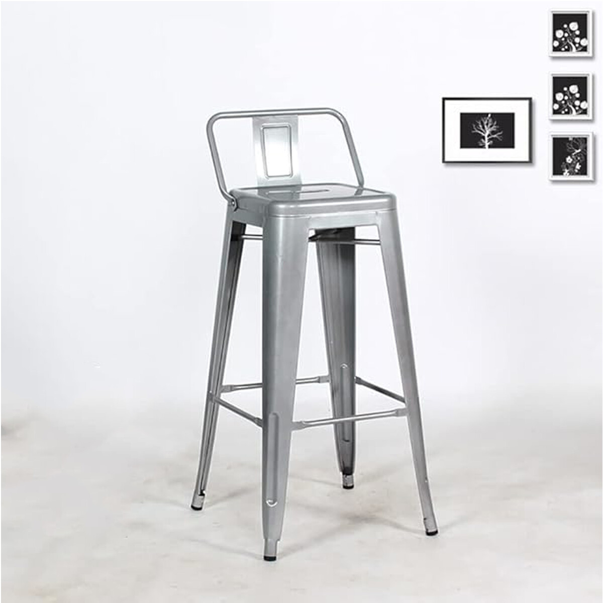 Butaca tolix de metal - Gris 