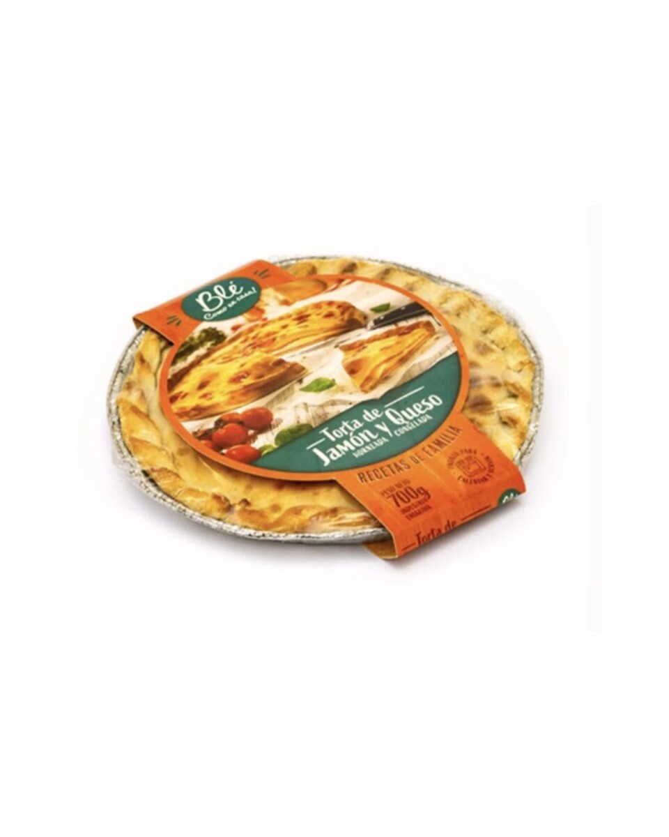 TARTA JAMÓN Y QUESO 700G 