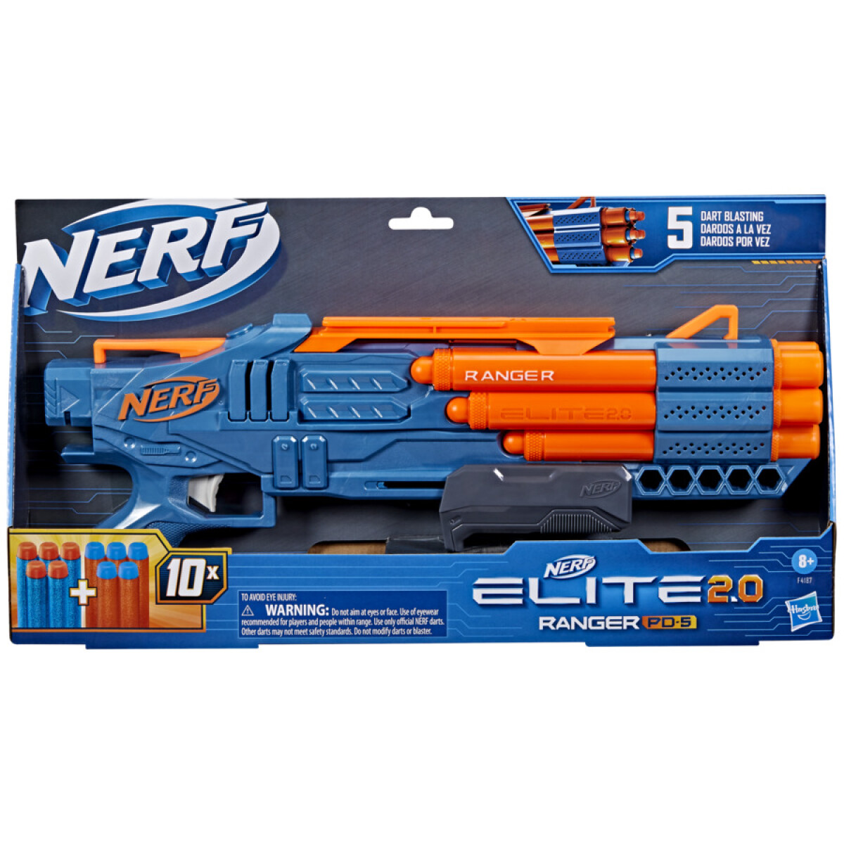 Pistola Nerf Elite 2.0 Ranger Pd 5 - 001 