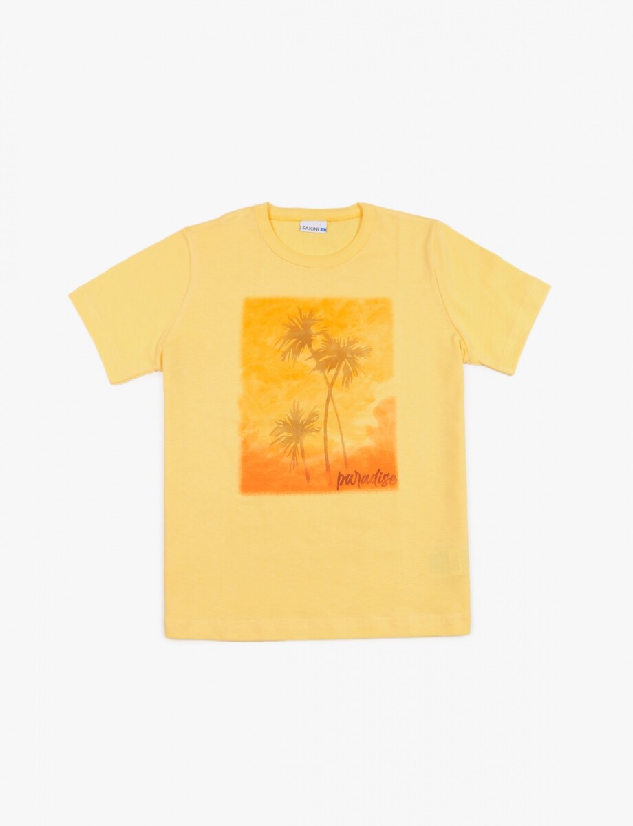 Camiseta - Amarillo 