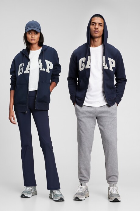 Canguro Con Cierre Logo Gap Hombre Tapestry Navy V2