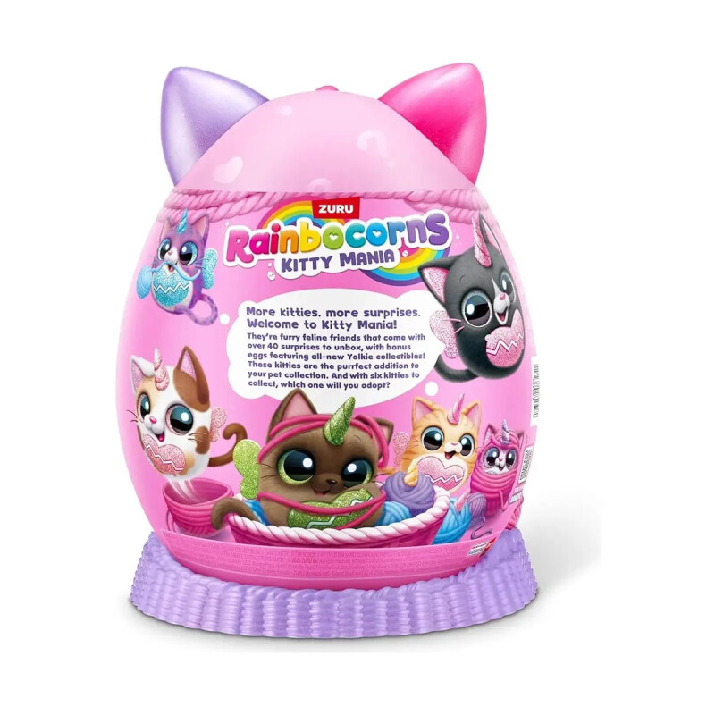 Peluche Sorpresa Rainbocorns Eggzania Kitty Mania Zuru Peluche Sorpresa Rainbocorns Eggzania Kitty Mania Zuru
