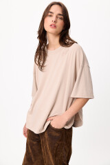 Tshirt Riot Beige
