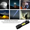 Mini Linterna LED Recargable USB con Zoom Mini Linterna LED Recargable USB con Zoom