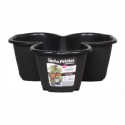 MACETA PETALO 11,5 LITROS NEGRO REF 0524 NEGRO