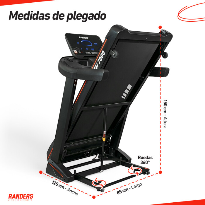 Caminador Semi-Profesional 3.0HP ARG-7000 Randers 20km/h Caminador Semi-Profesional 3.0HP ARG-7000 Randers 20km/h