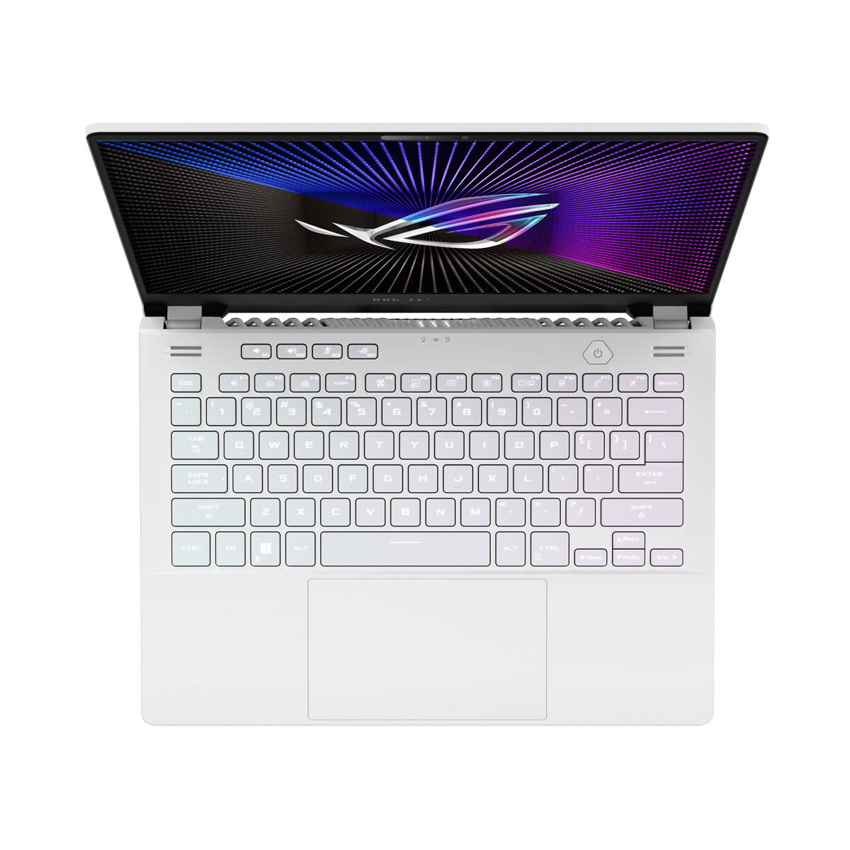 Notebook Gamer ROG Zhephyrus G14 14" Ryzen 7 7735hs 512Gb Ssd / 16Gb Ram GA402NU-N2068W White