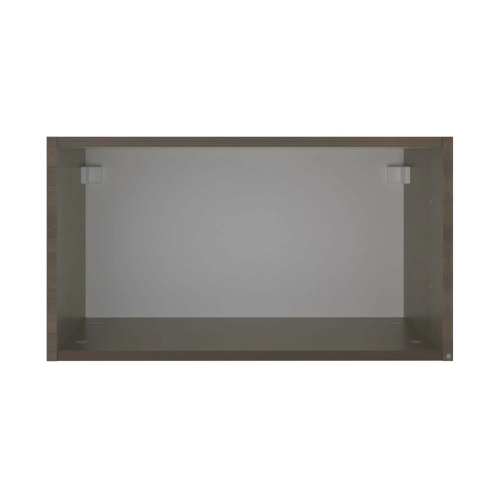 AEREO 80 CM MDP-Y-VIDRIO GRIS LUX