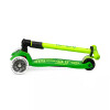 Monopatín Maxi Micro Deluxe Neón Led Plegable Verde