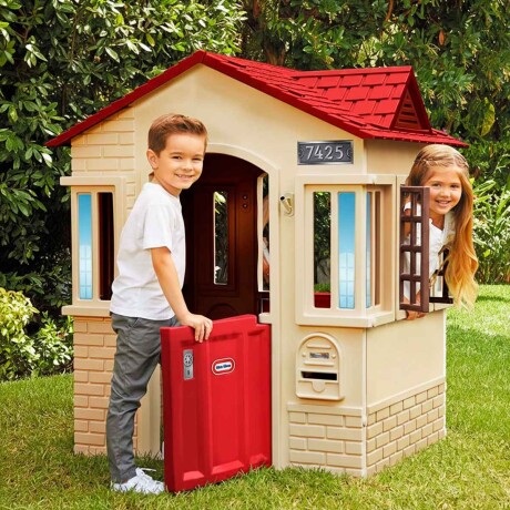 Casa Casita De Juegos Infantil Little Tikes N1 Usa Amarillo