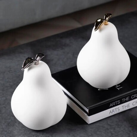 DECORACION PEAR Blanco - UNICO