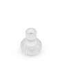 CANDELABRO VIDRIO LABRADO TRANSPARENTE