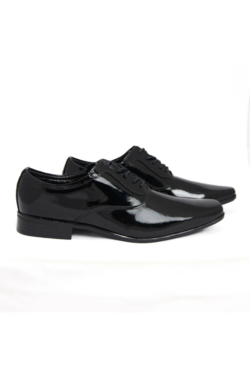 Zapatos Florenzi Charol - NEGRO 