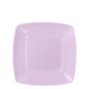 PLATOS CUADRADOS 15cm lila