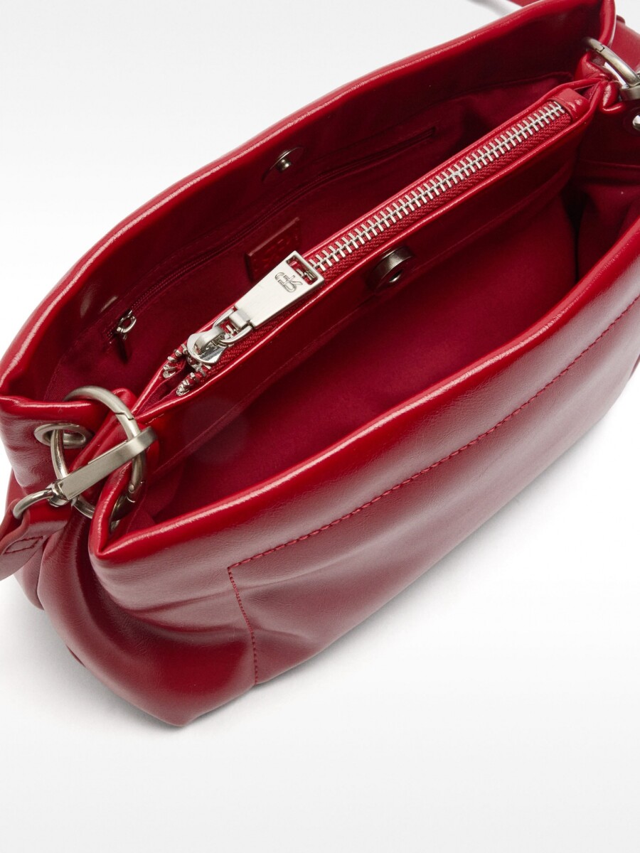 Bolso Bandolera Rectangular rojo