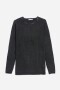 Sweater manga ranglán NEGRO