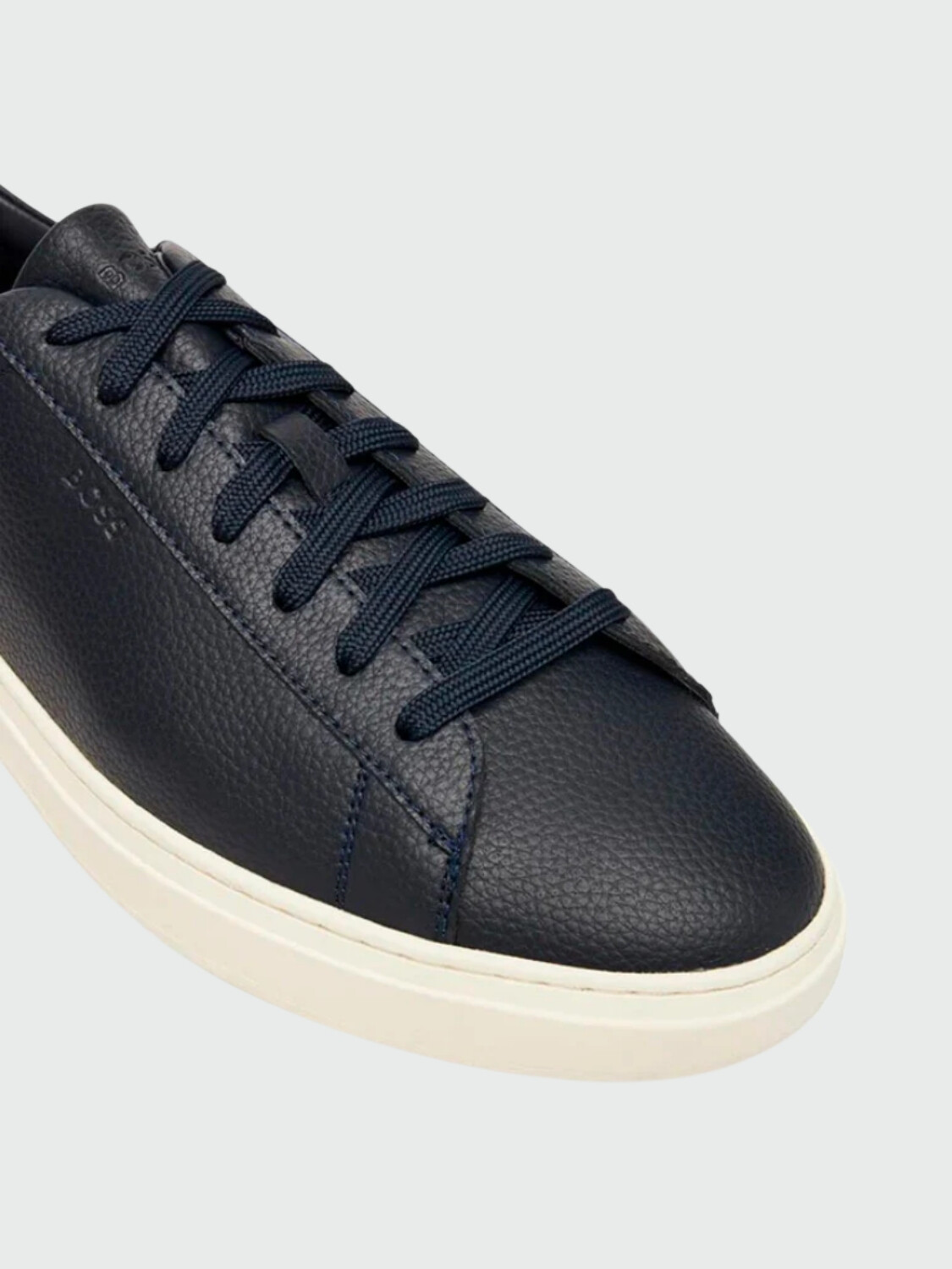 BOSS - Zapatillas Grained Navy