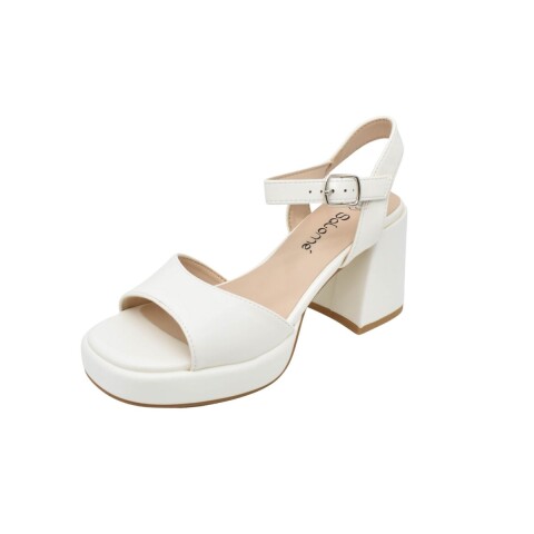 SANDALIA 35-40 OFF WHITE