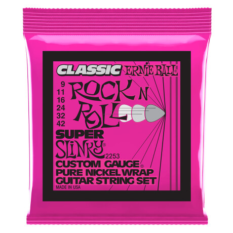ENCORDADO ELECTRICA ERNIE BALL CLASSIC SUPER .009 ENCORDADO ELECTRICA ERNIE BALL CLASSIC SUPER .009