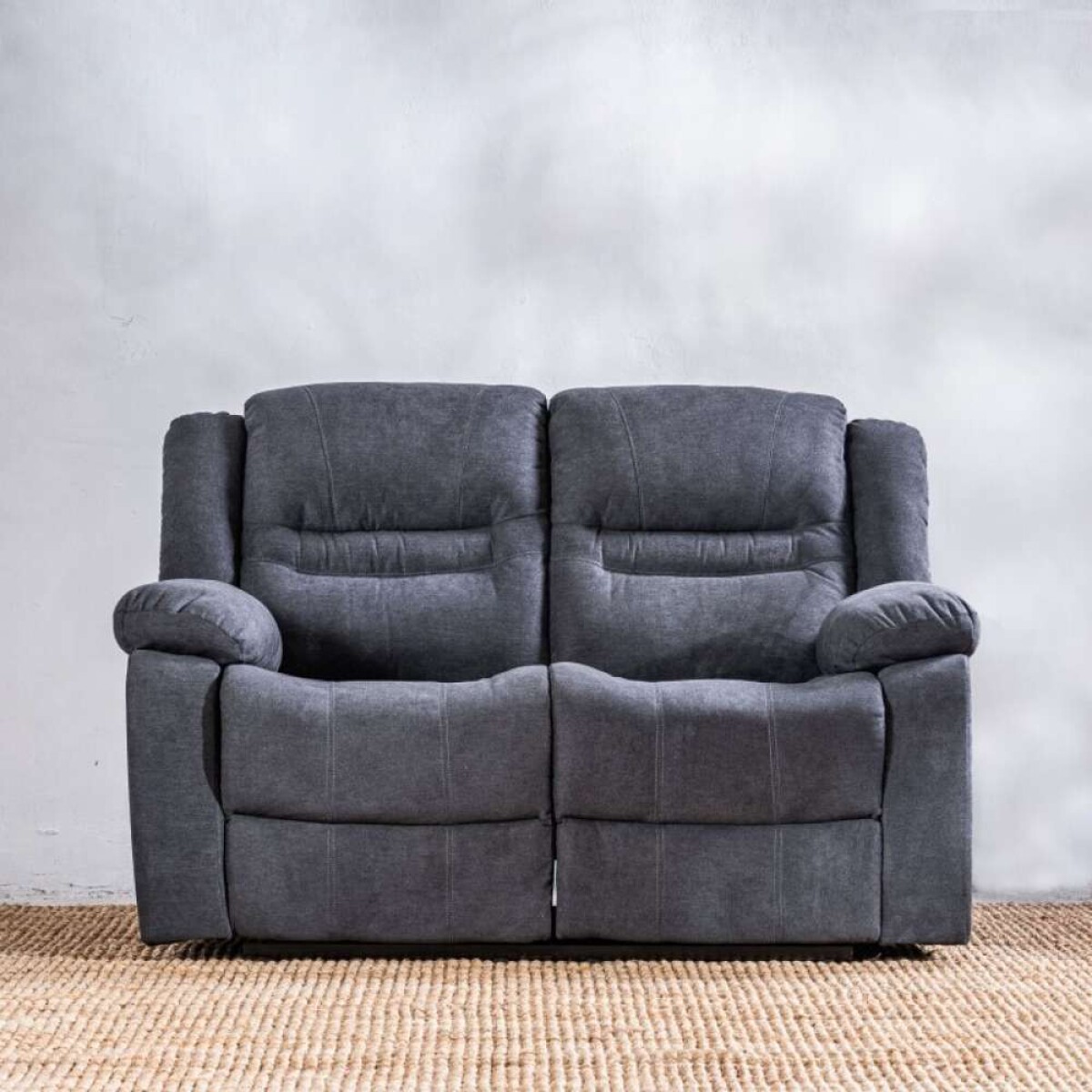 Sillón Reclinable Renno 2 Cuerpos Gris 