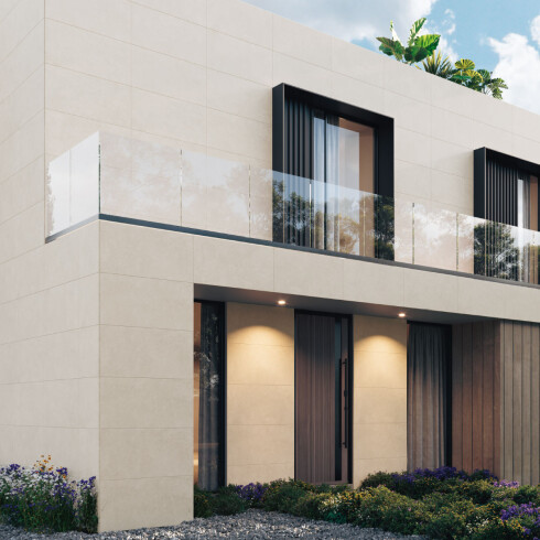 REVESTIMIENTO CERAMICO BEIGE MATE RECTIFICADO 30X90 CM GAMAS DE BEIGE
