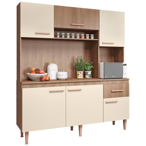 [ OUTLET ] Alacena de cocina 6 puertas 1 cajón con pies en polipropileno regulables 160x29x39x190cm [SOLO RETIRO EN EL LOCAL] [ OUTLET ] Alacena de cocina 6 puertas 1 cajón con pies en polipropileno regulables 160x29x39x190cm [SOLO RETIRO EN EL LOCAL]