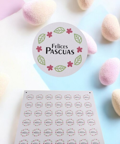 Stickers pascua plancha DISEÑO 1