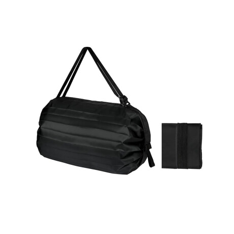 Bolso bolsa enrollable Negro