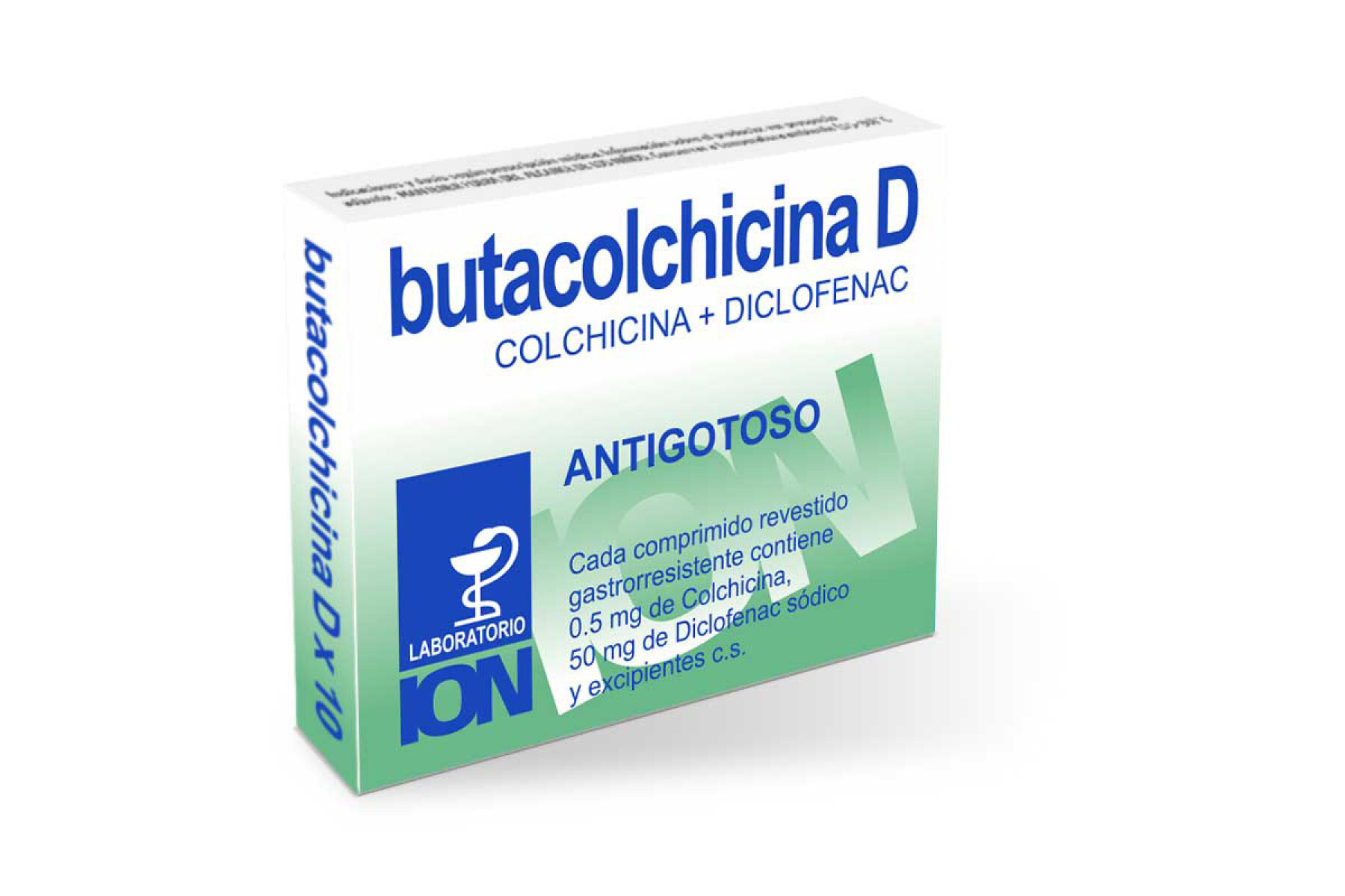 Butacolchicina D 10 Comprimidos 