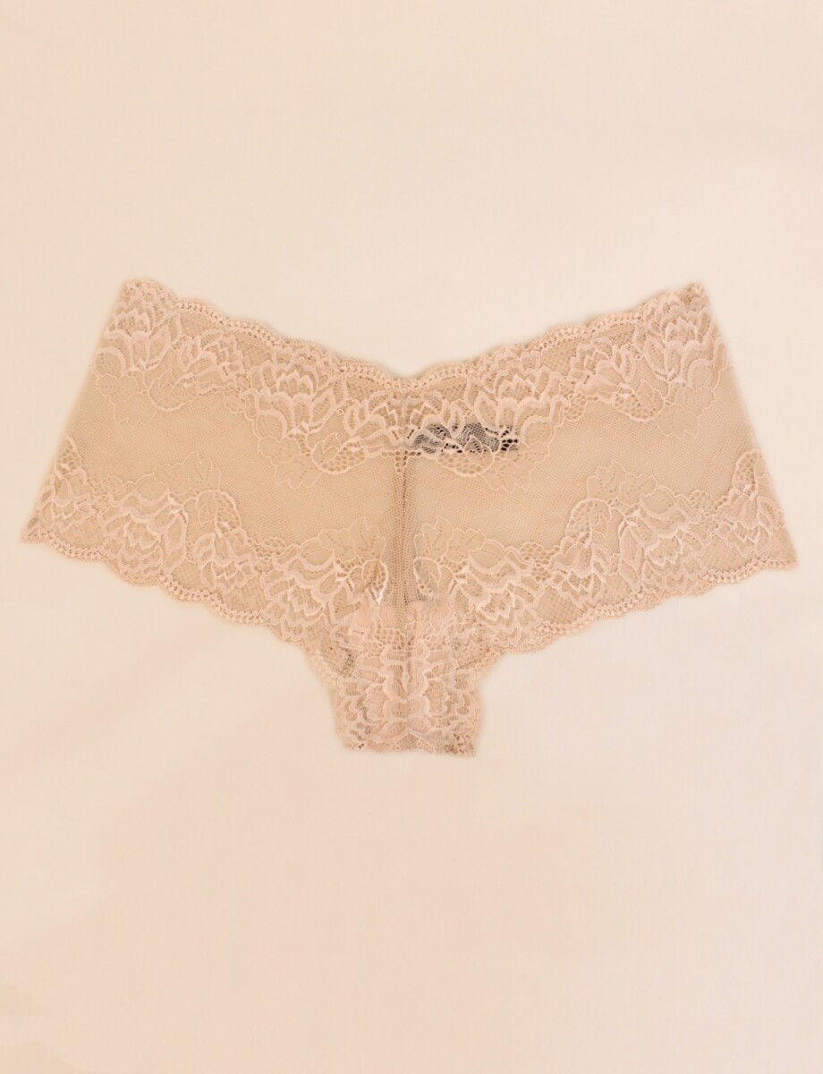 Panty Encaje - Beige 