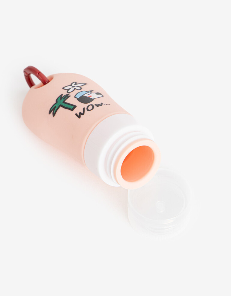 Set de Viaje Botella De Silicona Para Viaje Con Hook - Combinacion Tricolor