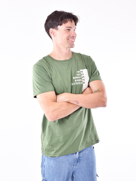 REMERA BRONX VERDE