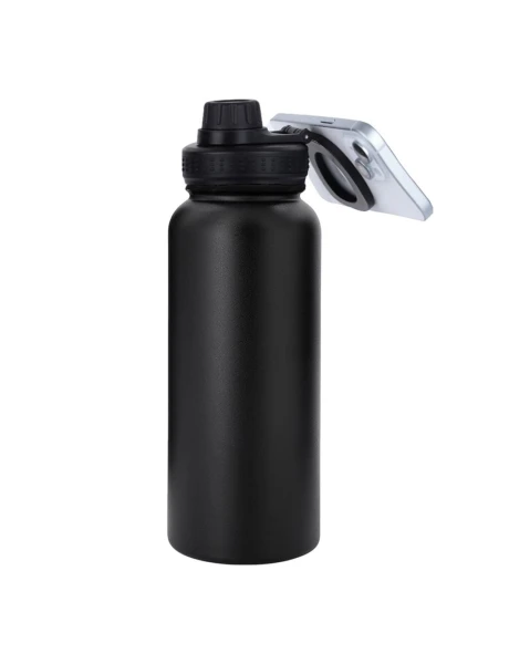 BOTELLA TERMICA CON IMAN P/CELULAR 960ML NEGRO BOTELLA TERMICA CON IMAN P/CELULAR 960ML NEGRO