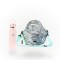 Set de lunchera Big de neopreno con correa ajustable y botella de acero inoxidable 500ml brio set jungle/rosa