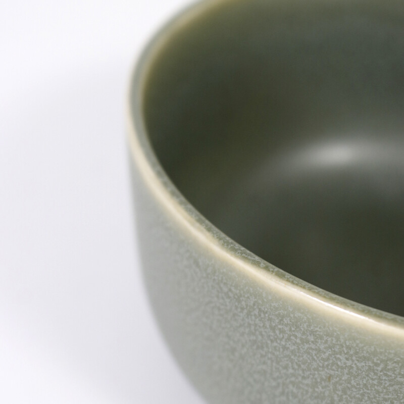 BOWL CERAMICA VERDE 13.5X7CM Unica