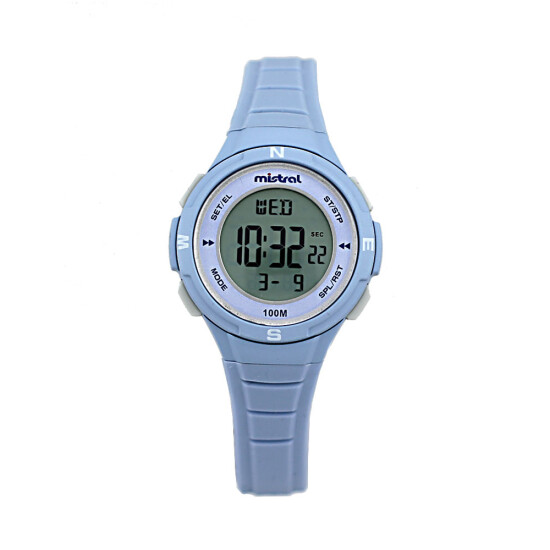 Reloj Mistral Deportivo Silicona Azul. "Producto sin caja" 0