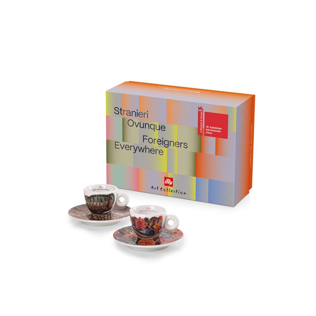 Set De 2 Tazas Para Espresso - Biennale Illy Art Collection 