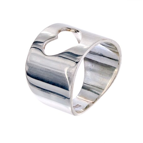 Anillo de plata 925, CORAZON. Anillo de plata 925, CORAZON.