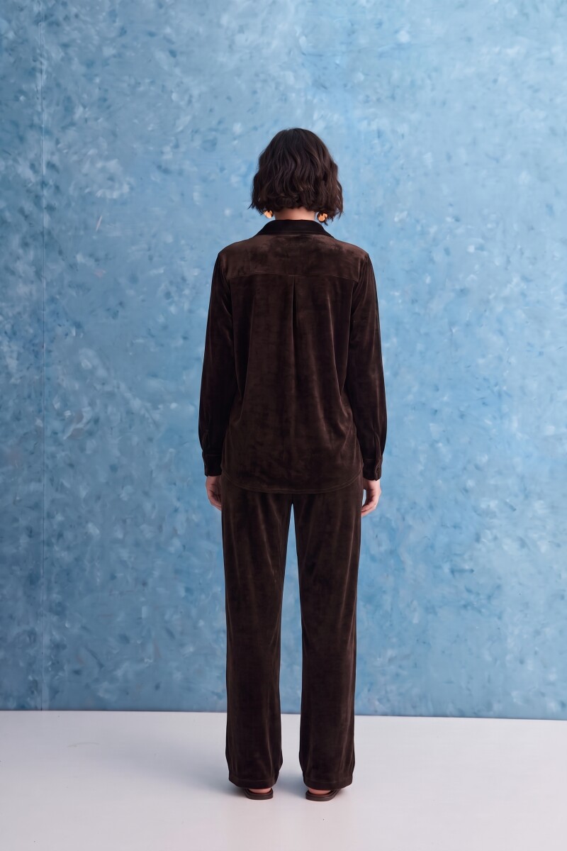 CAMISA LIBBY Chocolate