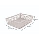 Cesto organizador raso 9L BLANCO