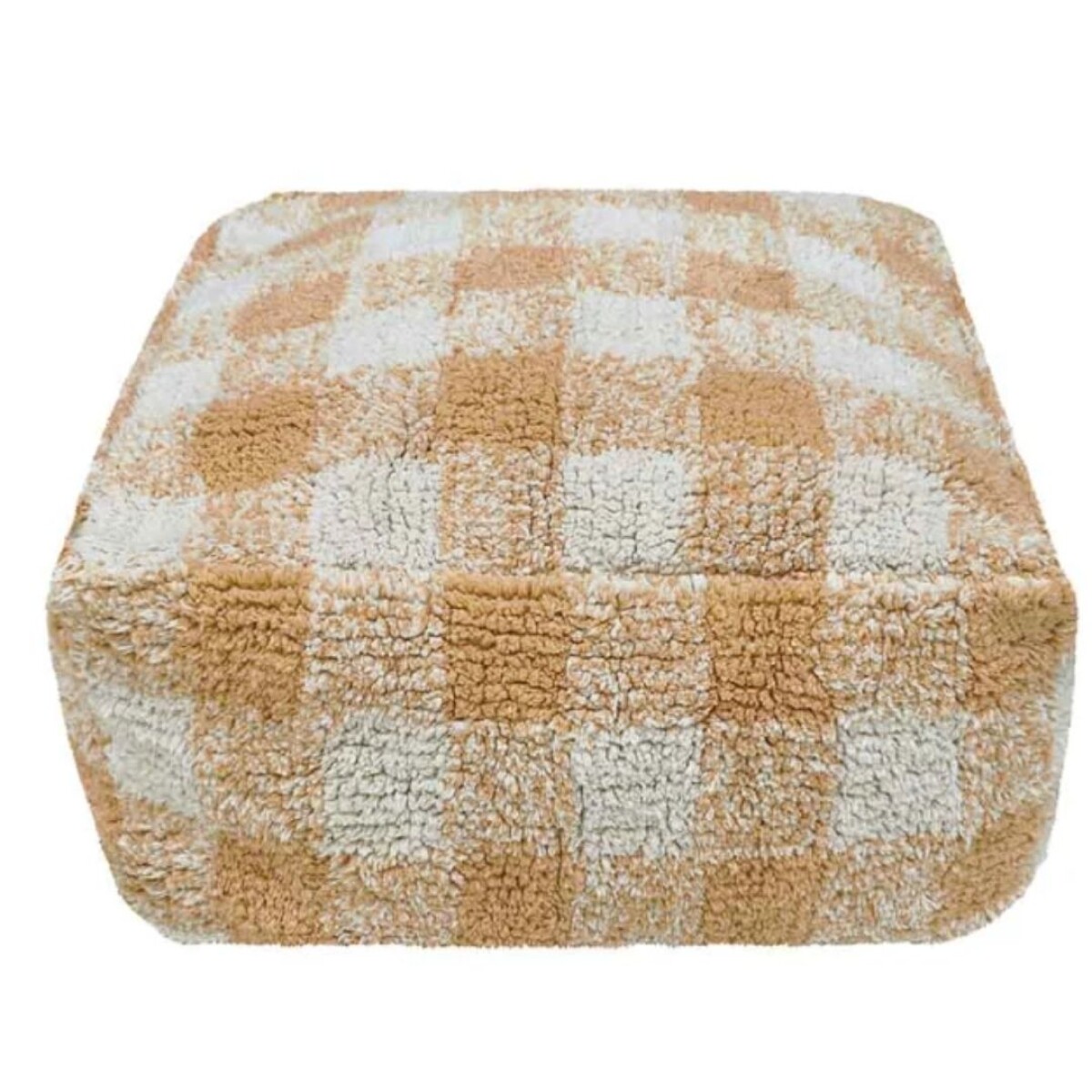 Pouf Vichy Rosa - Marron 