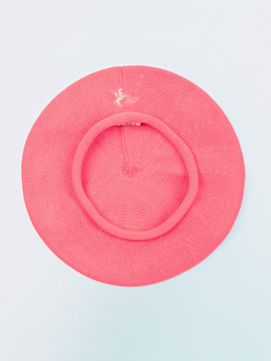 Boina hilo Bagual de niño - Rosa 