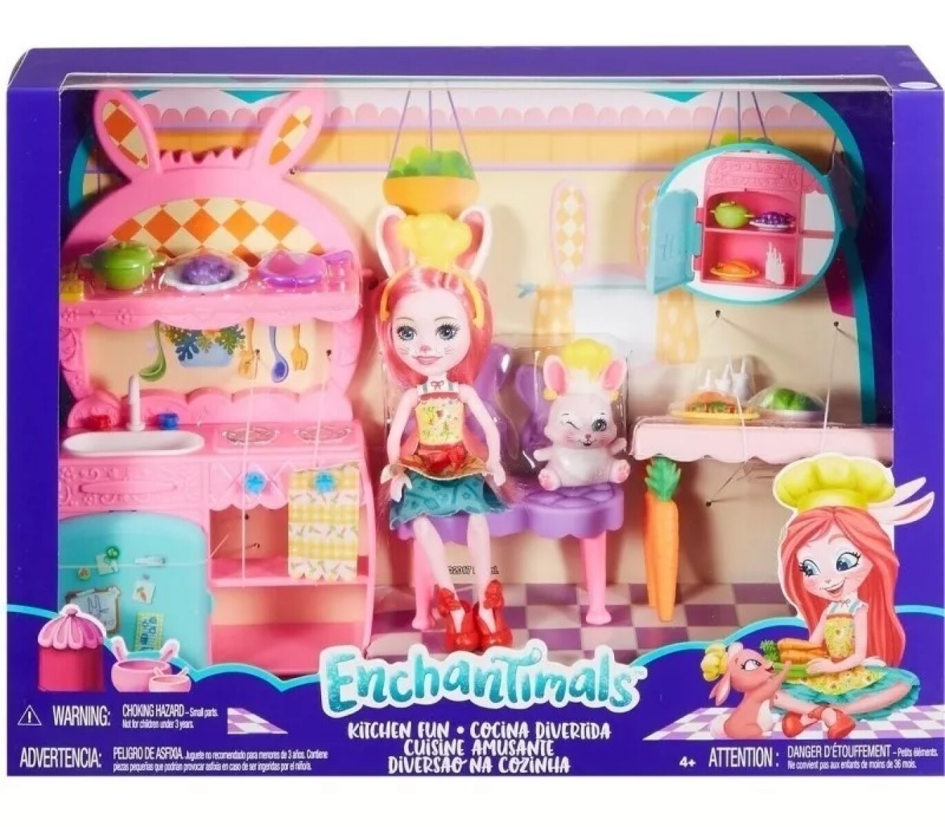 Enchantimals Cocina Divertida Mattel 