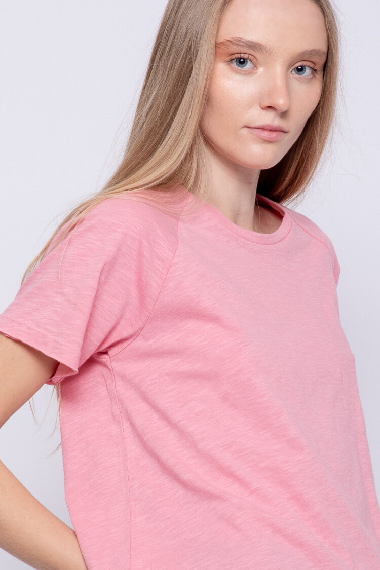 REMERA MISHU Rosa Cuarzo